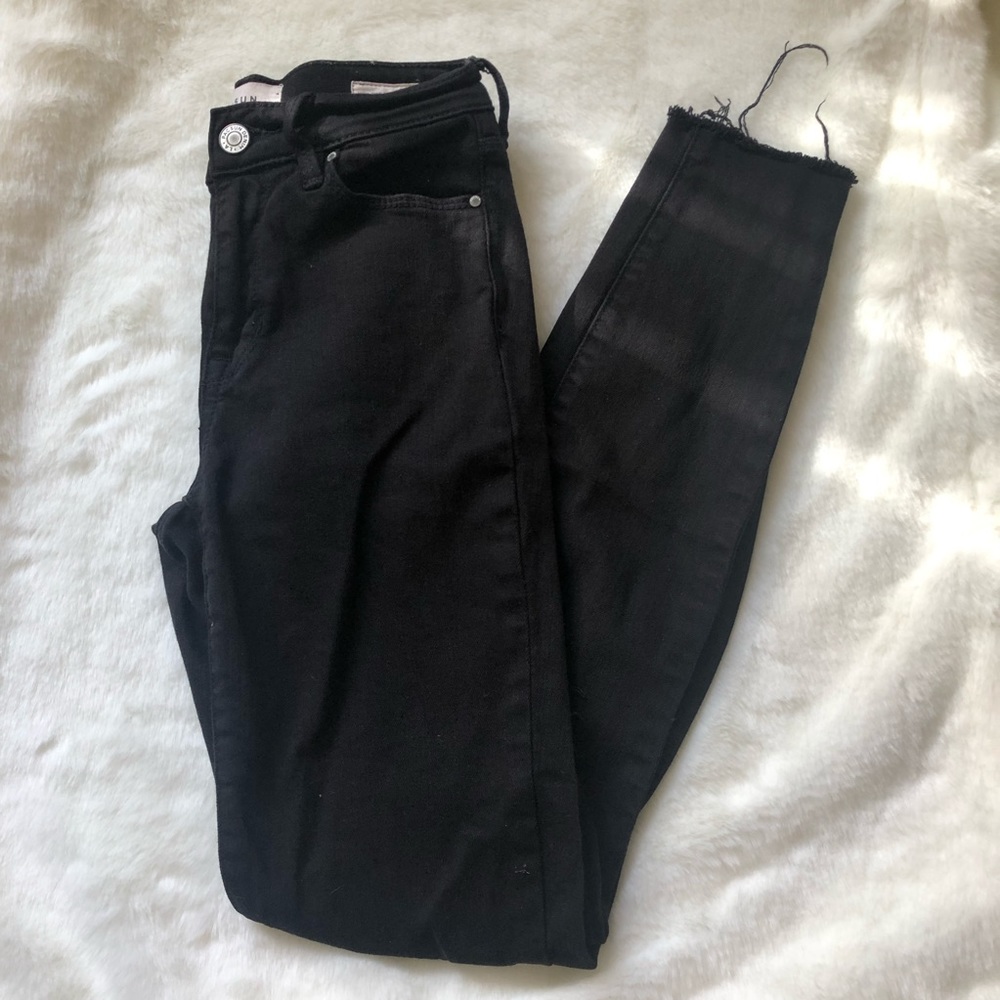 SOLD distressed jeans